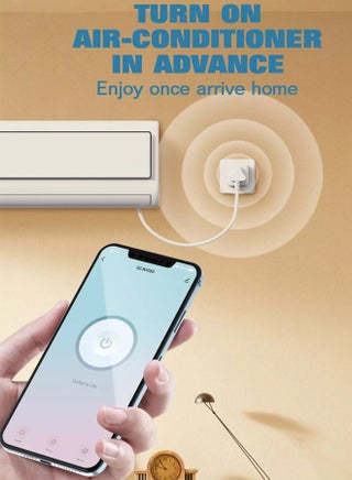 WIFI Smart Plug Adapter Remote Controlled Suitable for Multiple Appliances TVs, ACs, Electric Kettle, Mobile and Laptop Chargers With, On-time smart reminder,Timing function - view 4