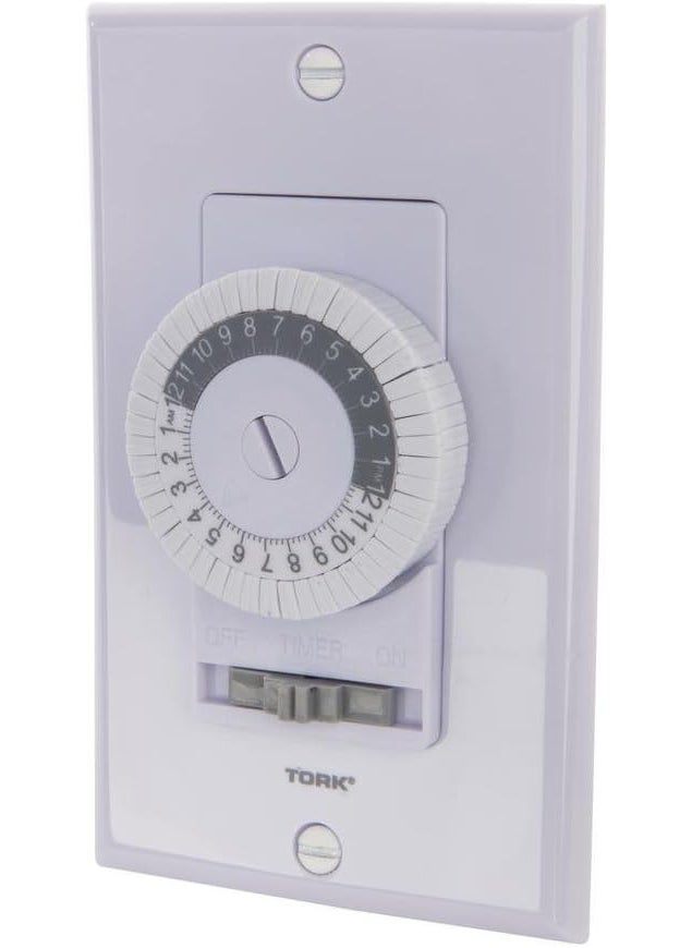 NSi 701B 24 Hour Mechanical inWall Time Switch 20 Amps White