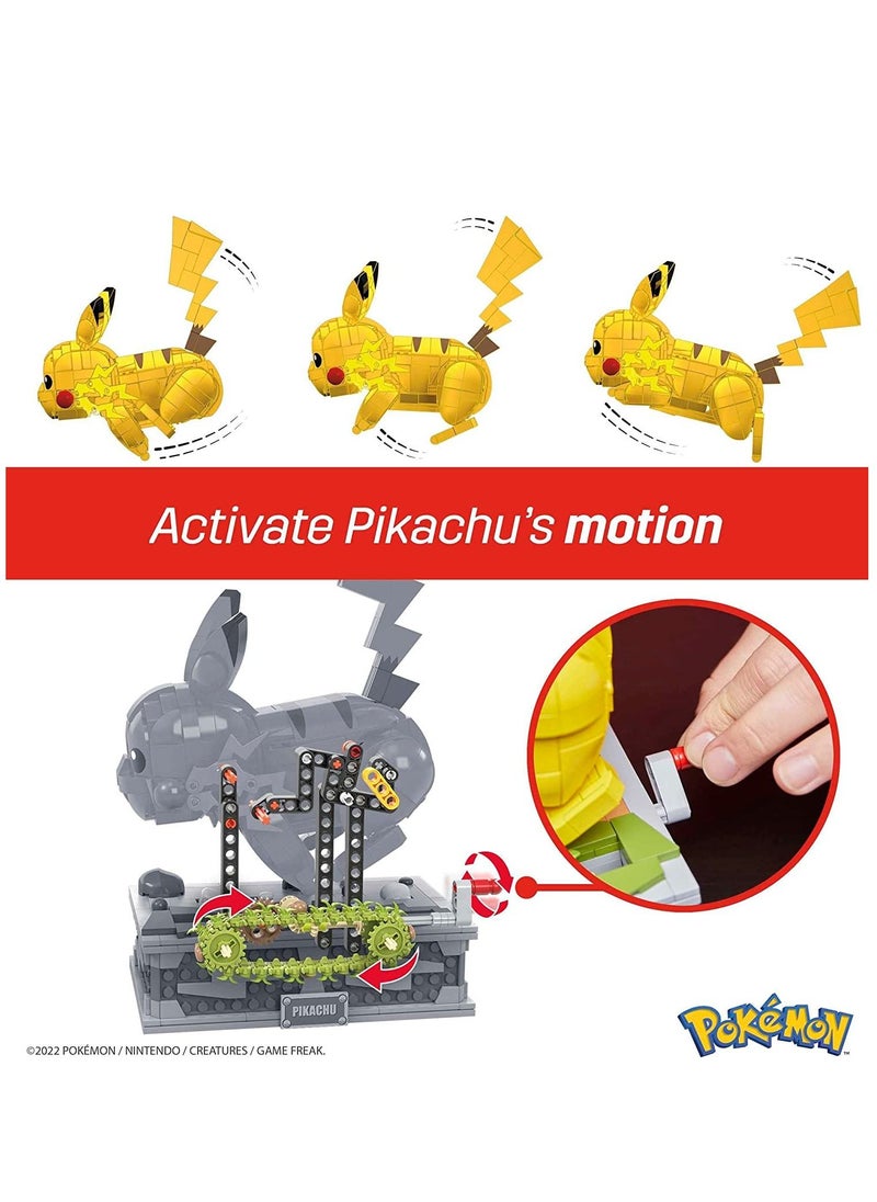 Pokemon - Motion Pikachu Mechanized Building Set - Image 1