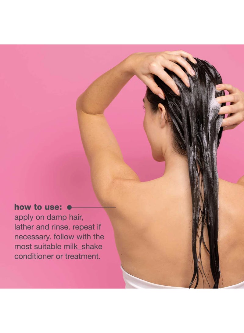 Milk Shake Color Maintainer Shampoo Flower – Vegan Hydrating Shampoo with Soy Proteins, Moringa Extract & Integrity 41 for Color-Treated Hair, Shine, Repair & Protection, 300ml - Image 5