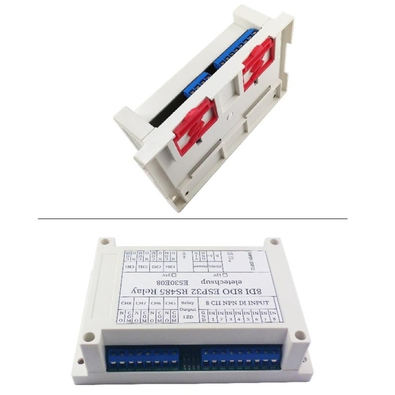 ESP32 WiFi Relay Module 8CH RS485 Modbus Programmable Expansion Board For Arduino IOT Smart Switch DC 12V 24V - Image 1
