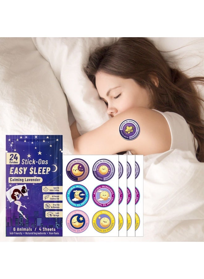 Sleep Aid Patches for Home Use - Promotes Deeper,24patches More Restful Sleep - Image 1