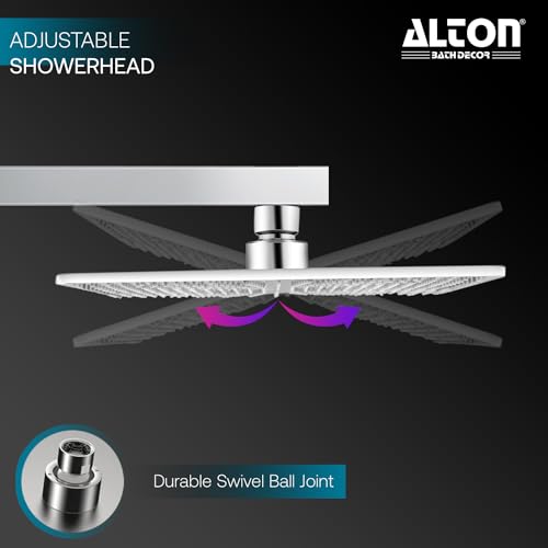 ALTON SHR22170, Stainless Steel, 6x6 INCH Overhead Shower, Without Arm, Silver - Image 2