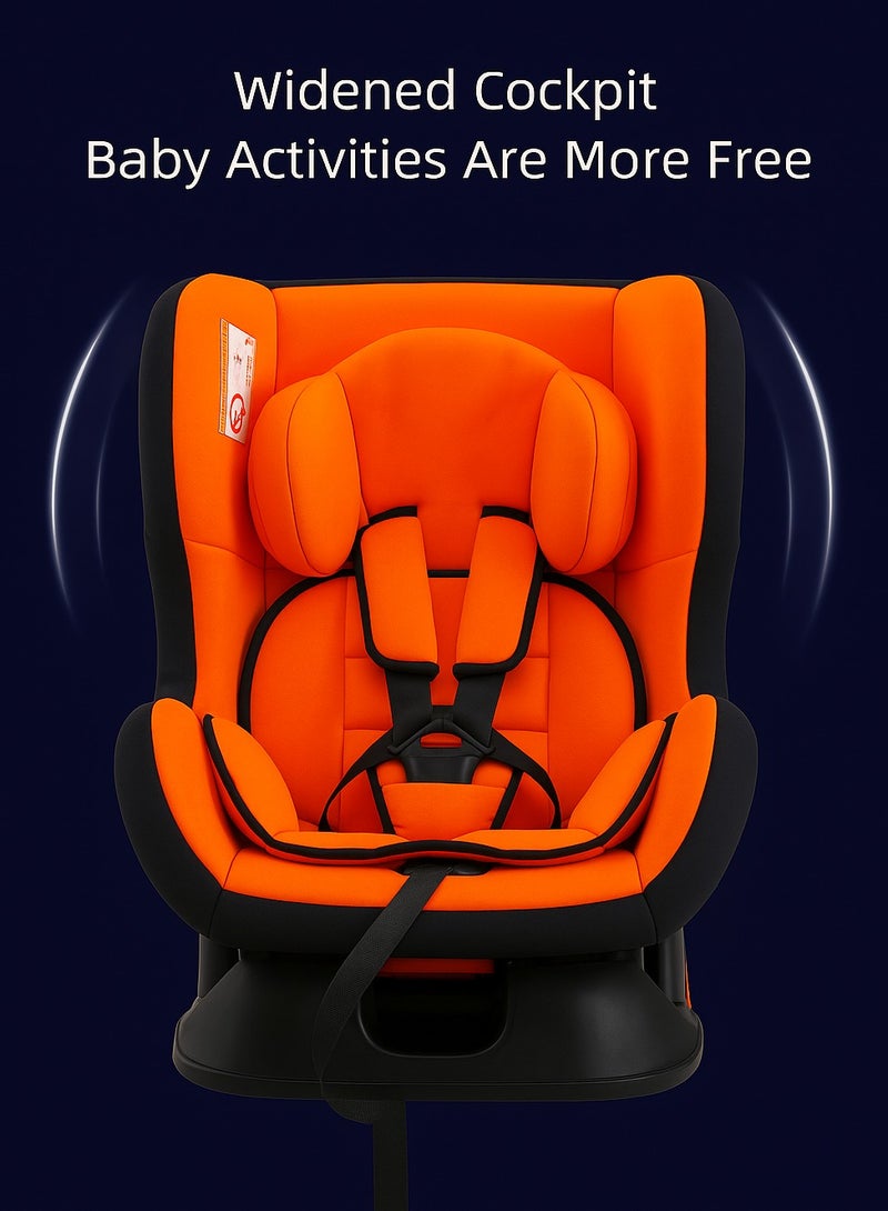 Toddler Car Seat 0 to 4 Years Adjustable Reclining Infant Car Seat Shock-Absorbing Cushion 360 Surround Protection Universal for Most Vehicles  - Image 4
