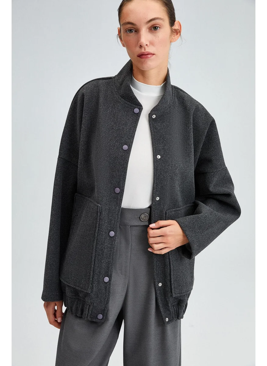 تاتشي Large Pocket Bomber Jacket