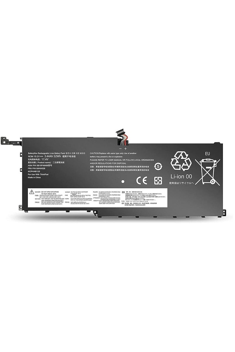 Lynacz Original Premium Replacement Battery for Lenovo ThinkPad X1 Carbon 4th Gen (2016) & X1 Yoga Gen 1/Gen 2 Li-Polymer Laptop Battery Models 00HW029 / 01AV441 15.2V 52Wh - Image 2