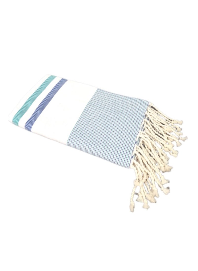 Beach Towel Foutas Peshtemal Turkish Towel Hammam corner 100% cotton - Image 1