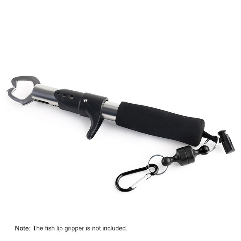 Fishing Magnetic Tool Release Holder Fly Fishing Retractor Net Release Clip with Keychain Carabiner - Image 3