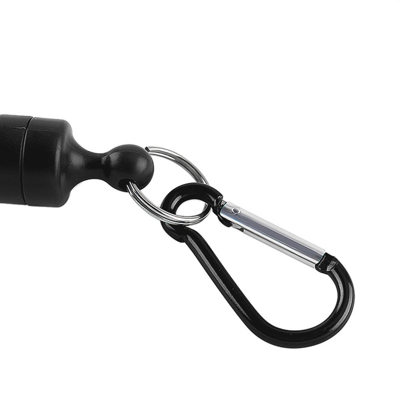 Fishing Magnetic Tool Release Holder Fly Fishing Retractor Net Release Clip with Keychain Carabiner - Image 5