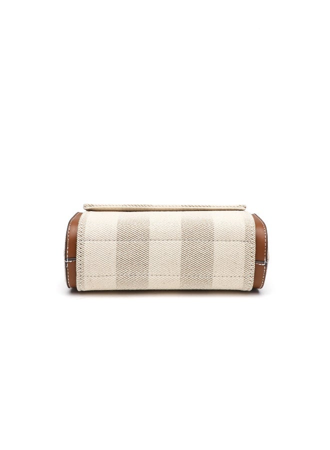 Zara 2025 New Color-Block Folded Round Cylinder Women's Bag - Image 1