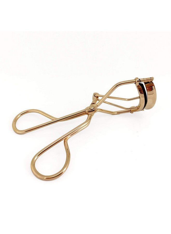JOSALINAS Eyelash Lash Curler with 2 Silicone Refill Pads, Golden - Image 3
