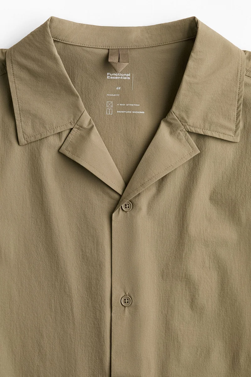 H&M Four-way stretch Regular Fit shirt