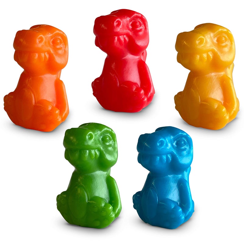 Hapinest Dinosaur Math Counters Color Sorting and Counting Activity Set - Educational Learning Games for Toddlers Preschool and Homeschool - Like Counting Bears - Image 4