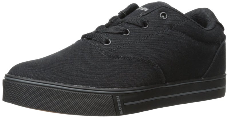 Heelys LaunchK Skate Shoe Black Canvas7 M US Big Kid