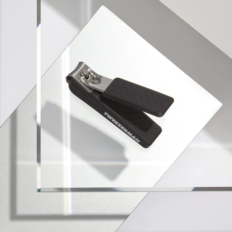 Tweezerman Precision Grip Fingernail Clipper, Black - Image 2