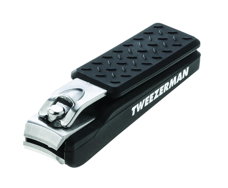 Tweezerman Precision Grip Fingernail Clipper, Black - Image 1