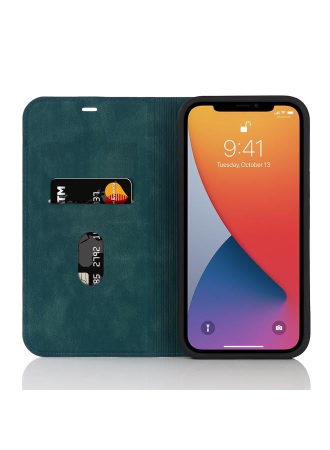 زبون جراب هاتف جلدي ماج سيف مع شحن لاسلكي لهاتف آيفون 12 ميني - Image 4