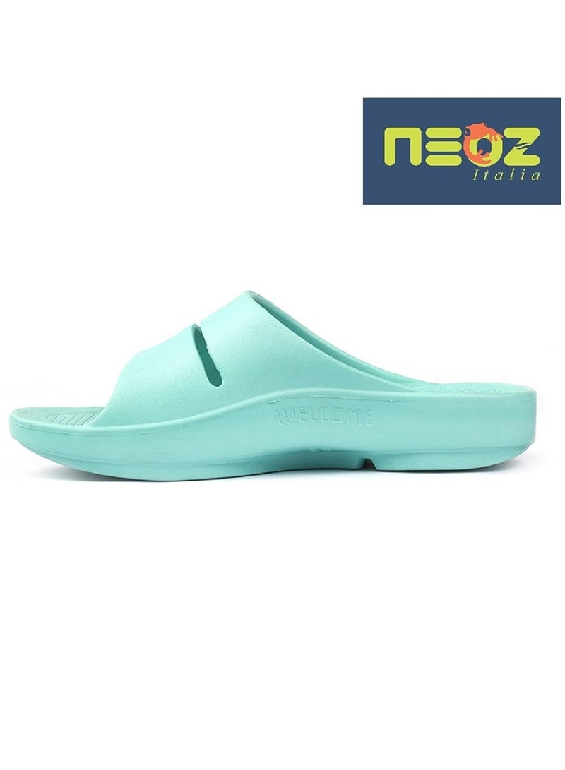 NEOZ Women Ultra Flip Flop Slipper Slides Color Verde - Image 3