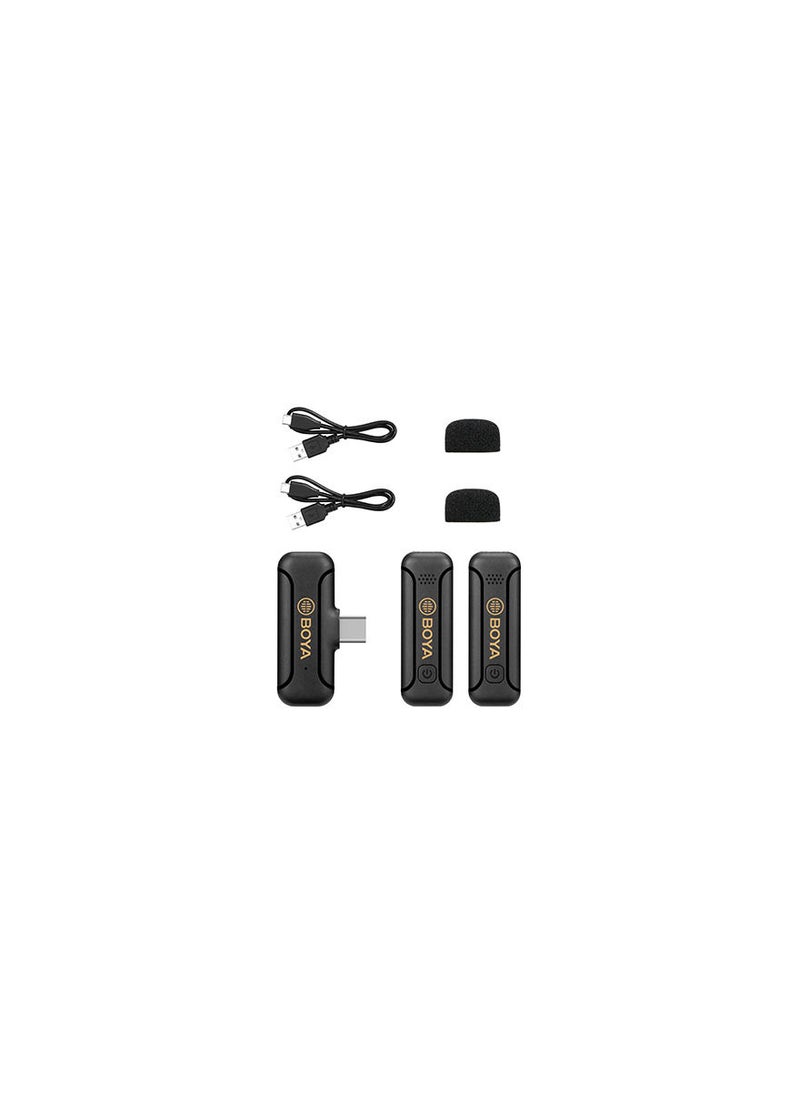 BOYA - Boya BY-WM3T2-U2 Mini 2.4GHz Wireless Microphone for Type-C Android smartphones and tablets - Image 1