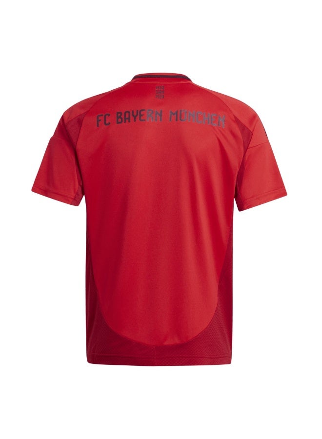 adidas Originals Adidas Fcb H Jsy Y Red Football Jerseys For Kids Unisex 128 - Image 3