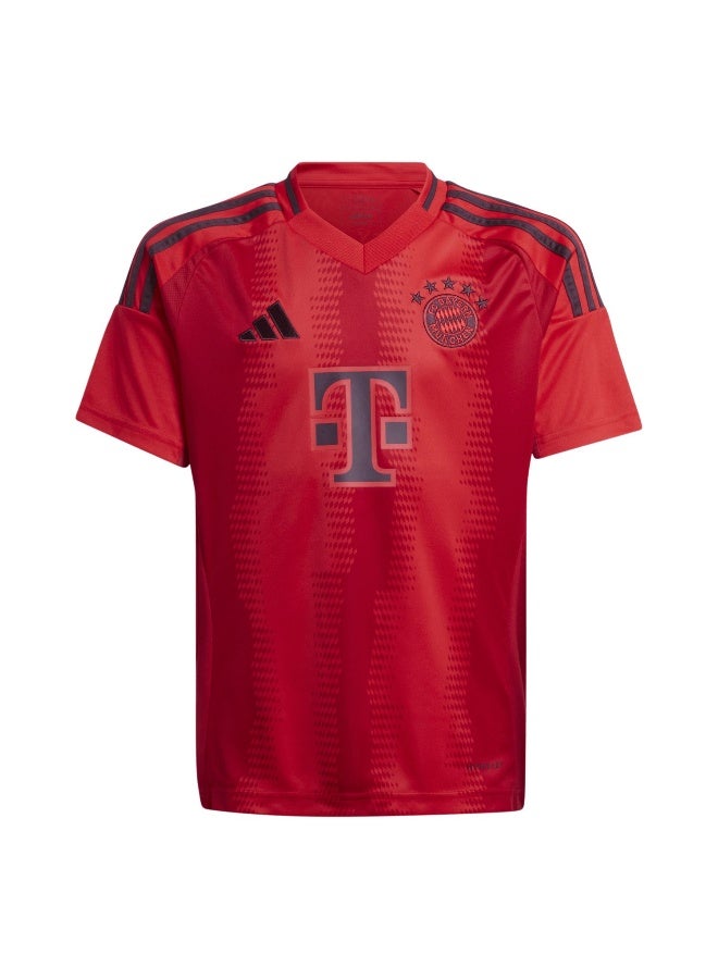 adidas Originals Adidas Fcb H Jsy Y Red Football Jerseys For Kids Unisex 128 - Image 1