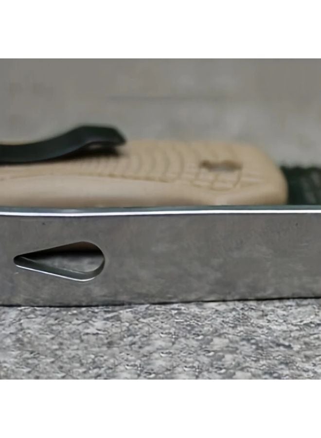 2pcs Mini EDC Survival Tools 3in Pocket Crowbar for Camping Hiking Multi Use Pry Bar - Image 4