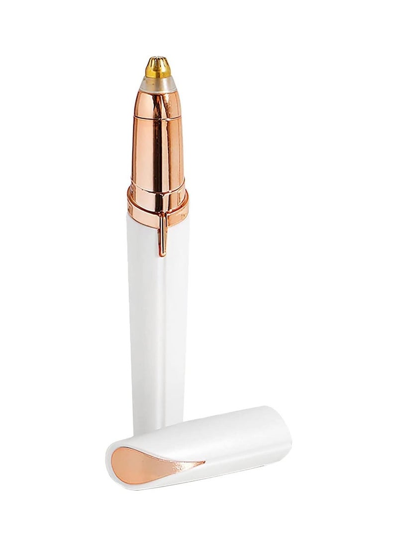 VIO Electric Rechargeable Facial Women Hair Remover and Eyebrow Trimmer Painless Precision Portable Razor for Face Lipstick Style Trimmer for Lips Nose Chin and Facial Hair Eyebrow Trimmer  - Image 2