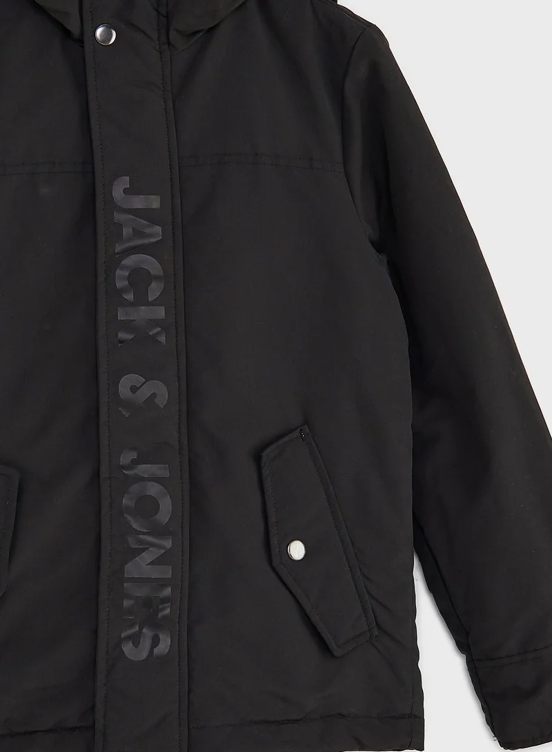 Jack & Jones Junior Youth Logo Jacket