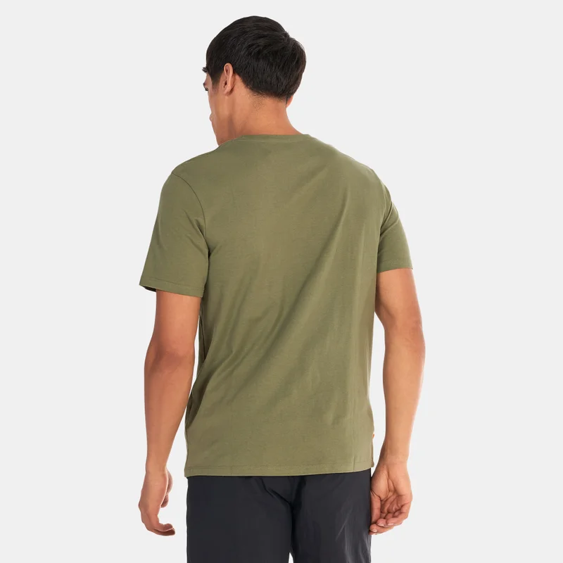 Timberland Men's Linear Logo Seasonal Camo T-Shirt