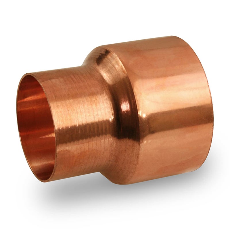 Supply Giant DDSD2001 Reducing Copper Coupling With Sweat Sockets And With Rolled Tube Stop, 2 X 3/4 Inch - Image 1
