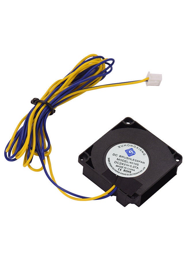 Generic 4010 Blower Fan 40 * 40 * 10mm 24V DC Extruder Hot End Cooling Fan Cooler Compatible with Creality 3 3 Pro TEVO Tornado 3D Printer  - Image 1