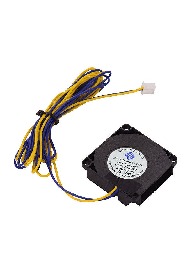 Generic 4010 Blower Fan 40 * 40 * 10mm 24V DC Extruder Hot End Cooling Fan Cooler Compatible with Creality 3 3 Pro TEVO Tornado 3D Printer  - Image 4