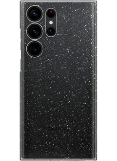 Spigen غطاء حماية Air Skin Glitter لهاتف Samsung Galaxy S23 ULTRA - Crystal Quartz  - Image 3