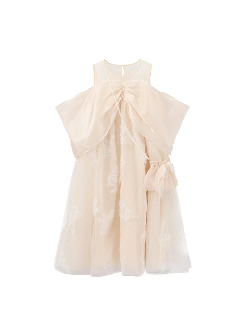 Balabala Kids Girls Woven one-piece dress