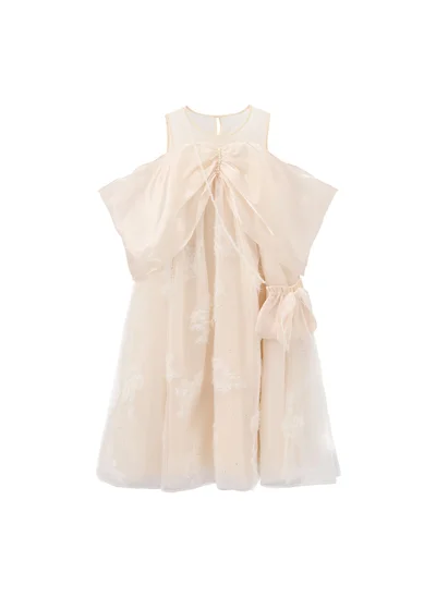 Balabala Kids Girls Woven one-piece dress