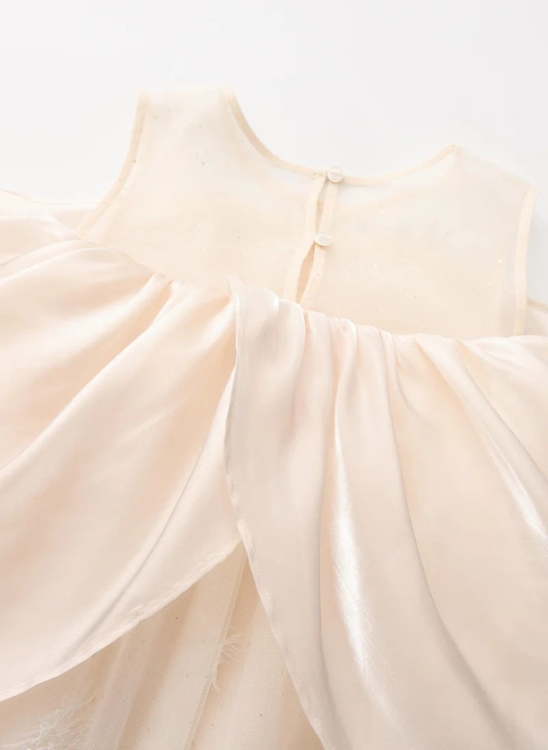 Balabala Kids Girls Woven one-piece dress