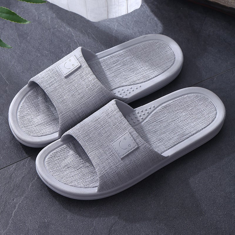 New Extra Large Slippers 47 48 49 Slippers Mens Extra Large Non-Slip Bathroom Thick Bottom Home for Boys and Boys D42-Gray