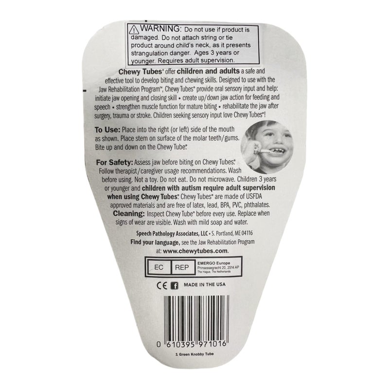Chewy Tubes أنابيب مضغ قابلة للمضغ - مجموعة من 2 - Image 3