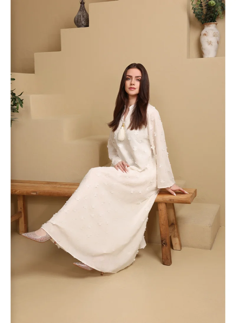 اكسا اككسا لجين IK5044 ابيض