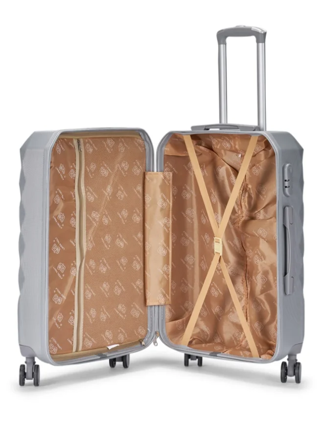 LIMRA Travel bag set consisting of 7 luggage bags Silver color, size 32"/28"/24"/20"/16"/15"/12 inches