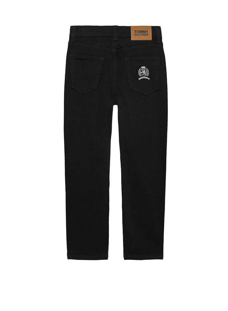 TOMMY HILFIGER Kids Casual Straight Fit Jeans - Image 2