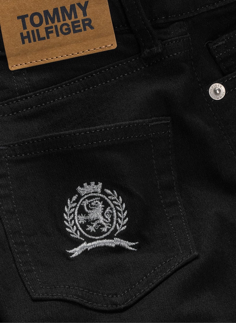 TOMMY HILFIGER Kids Casual Straight Fit Jeans - Image 3