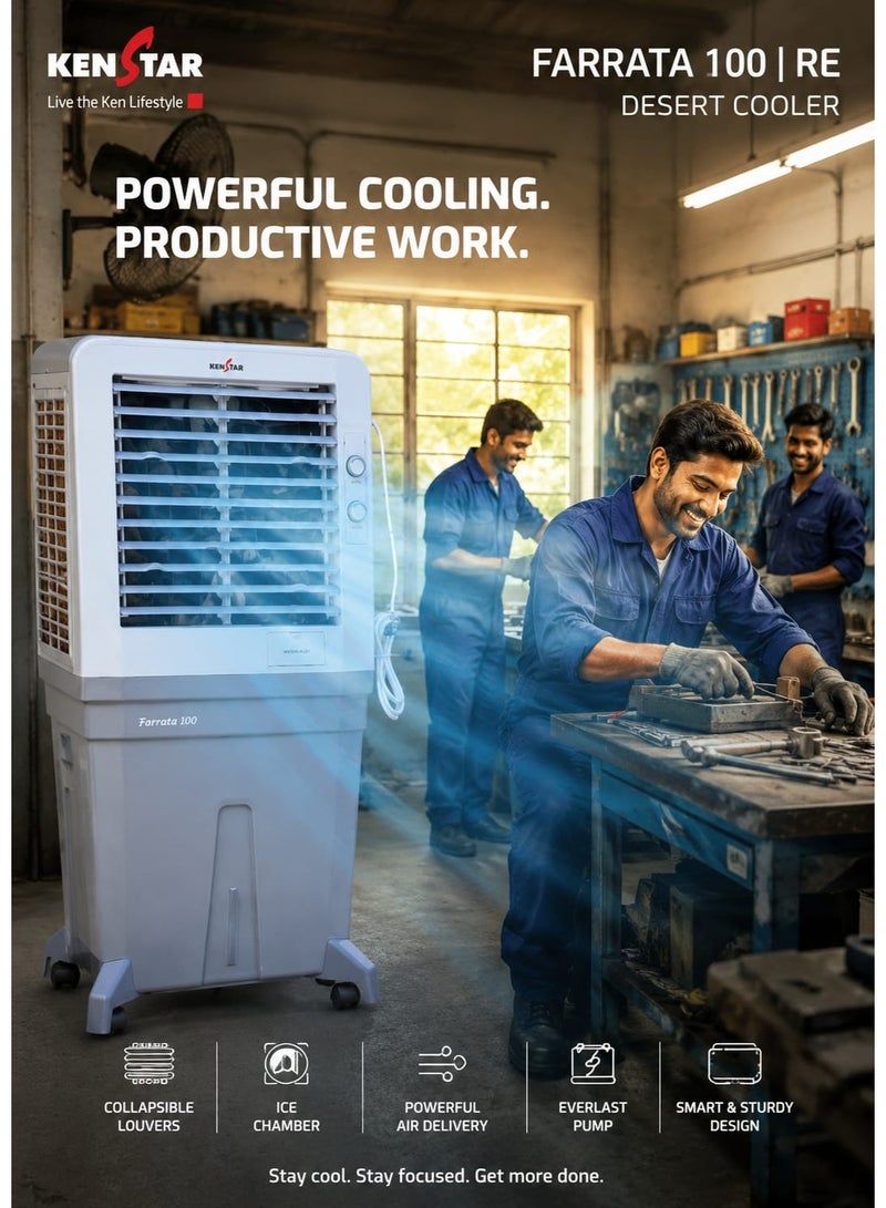 KENSTAR AIR COOLER FARRATA 100L - Image 3