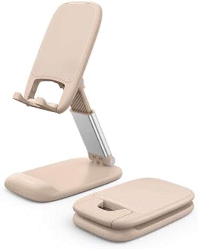 Lamicall Pink Phone Holder, Desk Accessories - Rose Gold Pink Office Cell Phone Holder, Desktop, Office Desks Accessories, Desk Decor Gifts for Women, for Mothers Day, 4-8'' Telephone Stand - Image 1