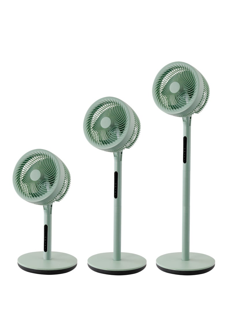 مودي مروحة عمودية مقاس 10 بوصة مع جهاز تحكم عن بعد، مروحة أرضية دائرية السرعة، مروحة قاعدة قابلة للتعديل الارتفاع مع جهاز تحكم عن بعد، تبريد هادئ للمنزل والمكتب - Image 5