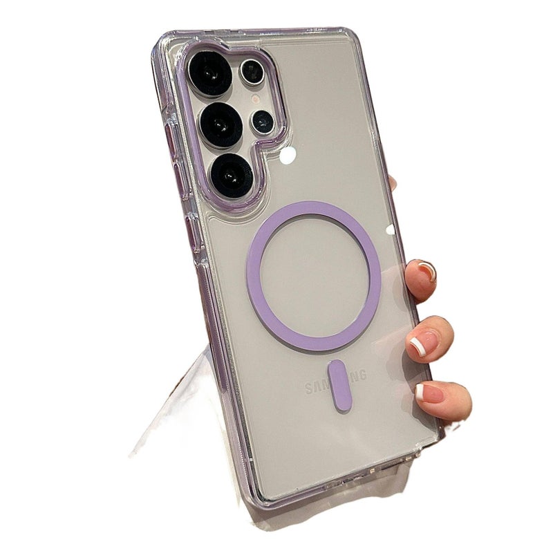 MagSafe Drop Protection TPU for Samsung Galaxy A26 with Transparent in Red for Indoor Use - Image 3
