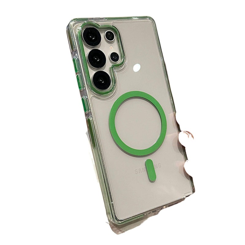 MagSafe Drop Protection TPU for Samsung Galaxy A26 with Transparent in Red for Indoor Use - Image 2