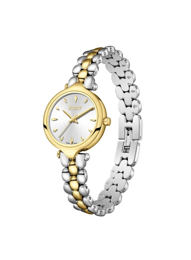 إكستاسي Women's Stainless Steel Analog Watch E25503-TBTS - 28mm mm