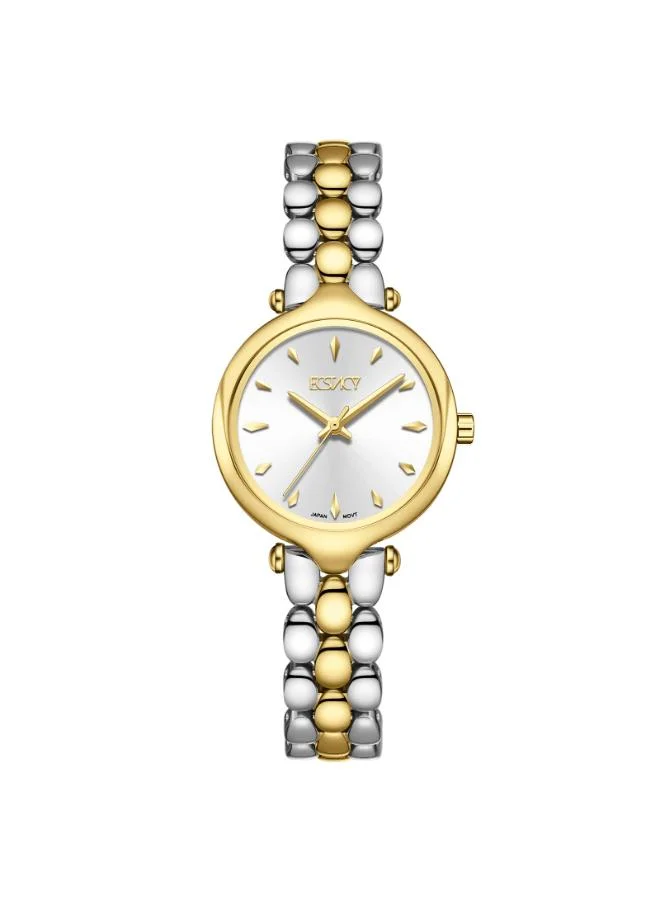 إكستاسي Women's Stainless Steel Analog Watch E25503-TBTS - 28mm mm