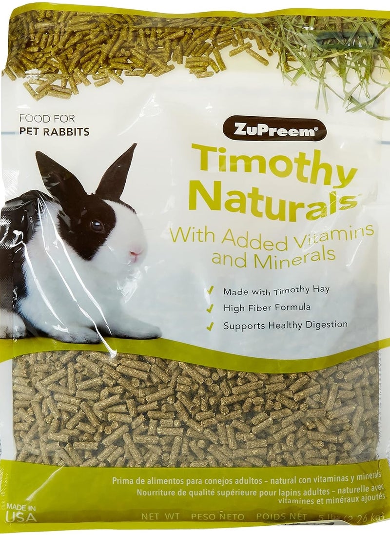 زوبريم zupreem Timothy Naturals Rabbit Pellets 5lb (2.26kg) 